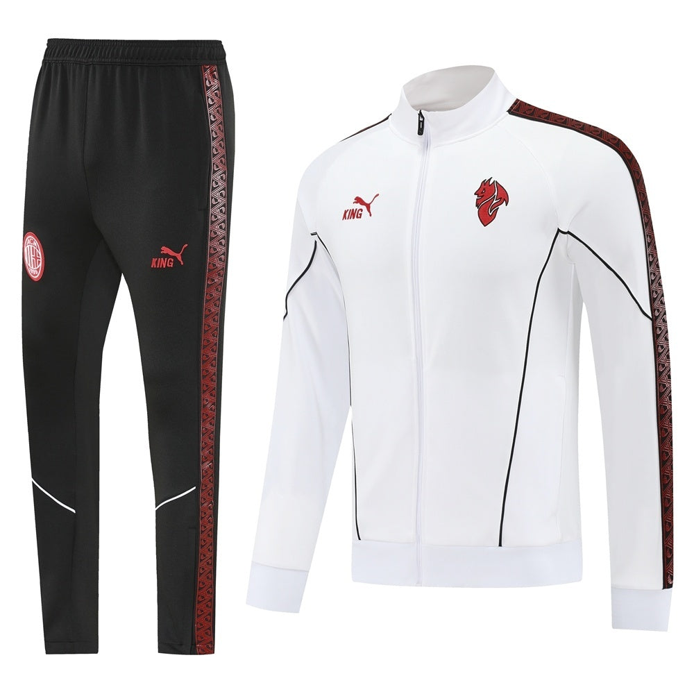 AC Milan 2025/26 Tracksuit Poly White