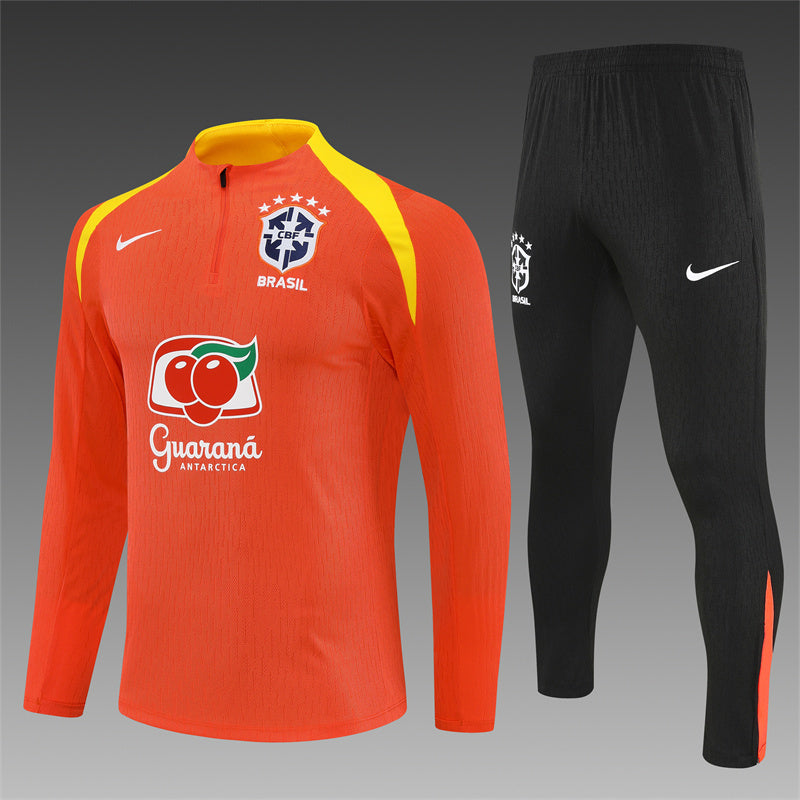 Brazil 2025/26 Tracksuit Orange