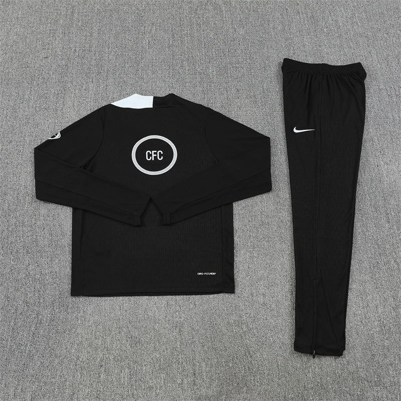 Chelsea 2025/26 Tracksuit Black