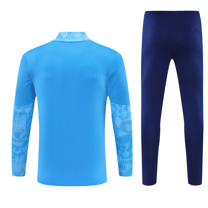 Manchester City 2025/26 Tracksuit Blue 1/4 Zip