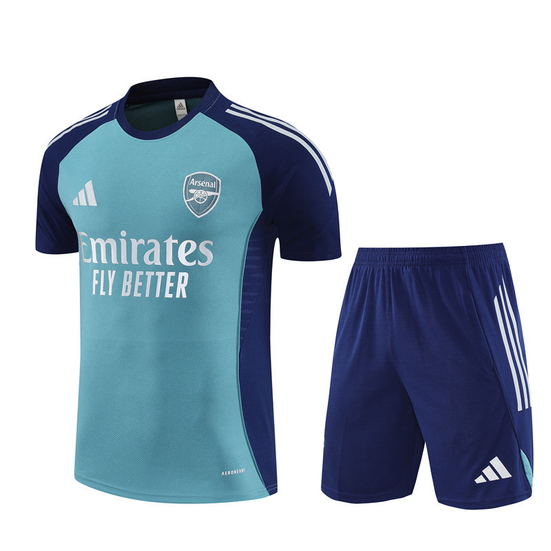 Arsenal trainingsset 2025/26 blauw