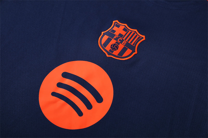 FC Barcelona trainingsset 2025/26 blauw-oranje