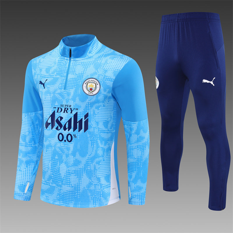 Manchester City 2025/26 Tracksuit Blue