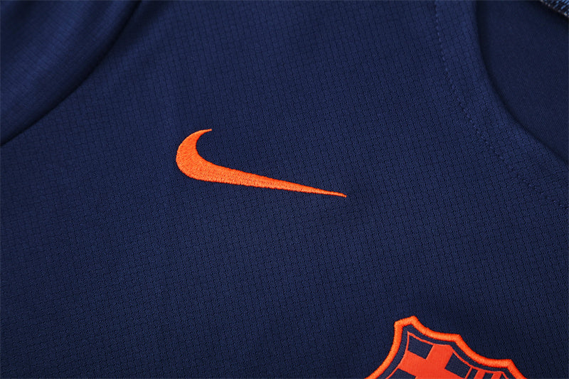 FC Barcelona trainingsset 2025/26 blauw-oranje