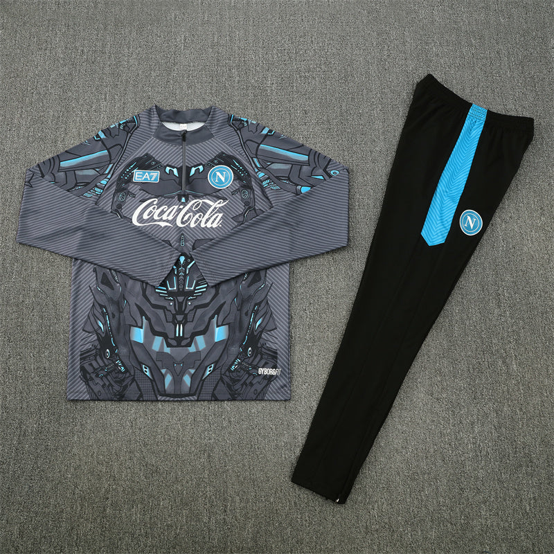 SSC Napoli 2025/26 Tracksuit Grey