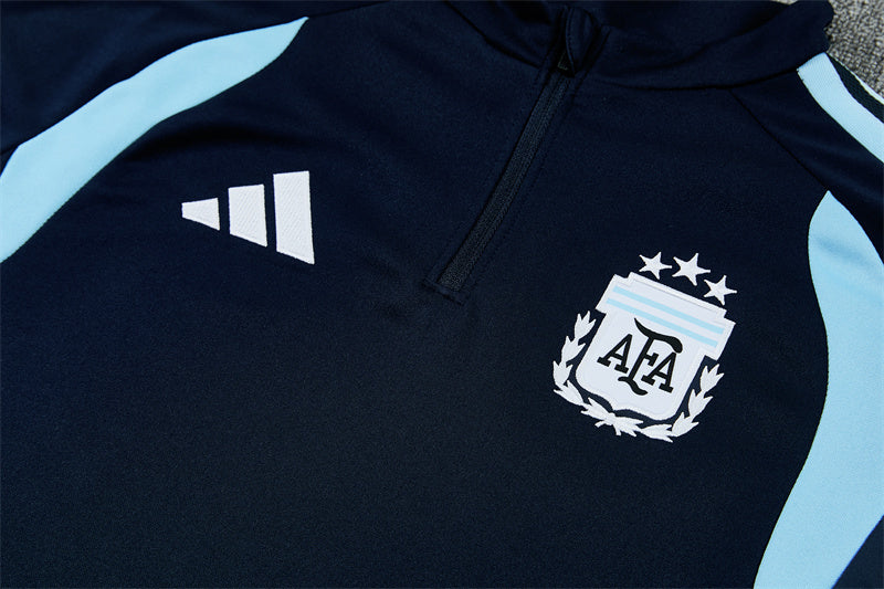 Argentinië 2026/27 trainingspak blauw 1/4 rits