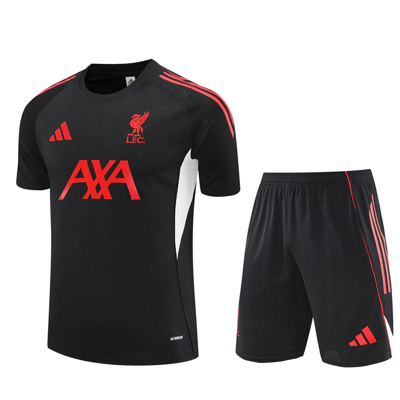 Liverpool 2025/26 trainingsset zwart