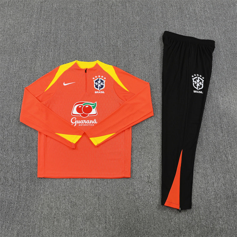 Brazil 2025/26 Tracksuit Orange