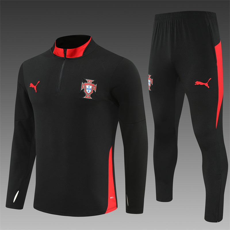 Portugal 2025/26 Tracksuit Black
