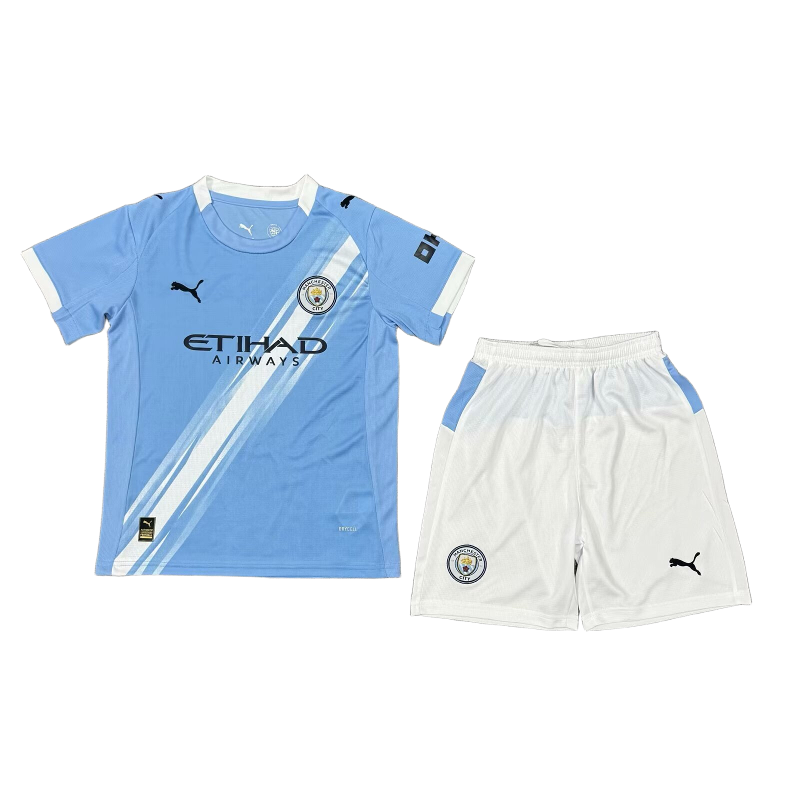 Manchester City thuistenue 2025/26 kinderset