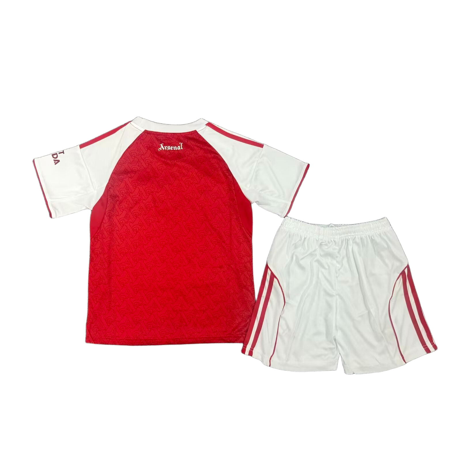 Arsenal thuistenue 2025/26 kinderset