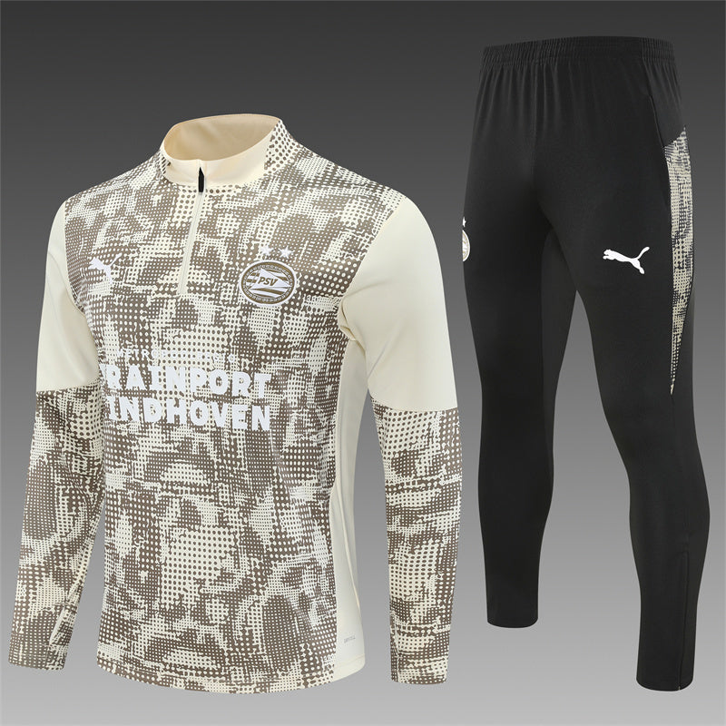 PSV Eindhoven 2025/26 Tracksuit Grey