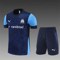 Olympique Marseille 2025/26 Trainingsset Blauw