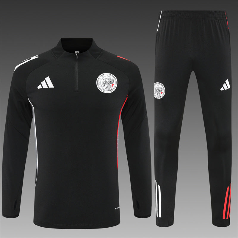 Ajax Amsterdam 2025/26 Tracksuit Black