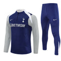 Tottenham Hotspur 2025/26 trainingspak met 1/4 rits blauw