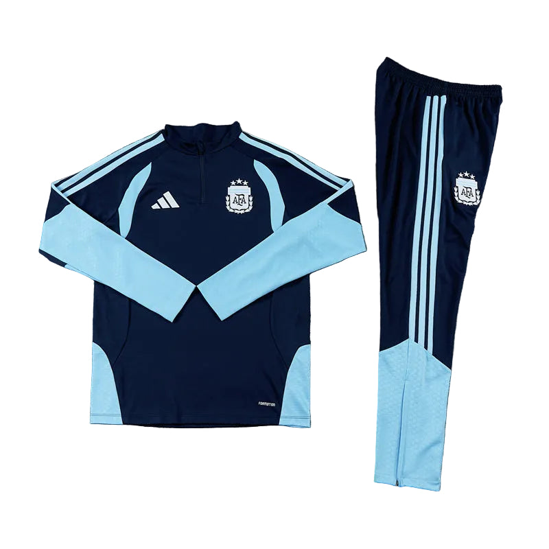 Argentinië 2026/27 trainingspak blauw 1/4 rits