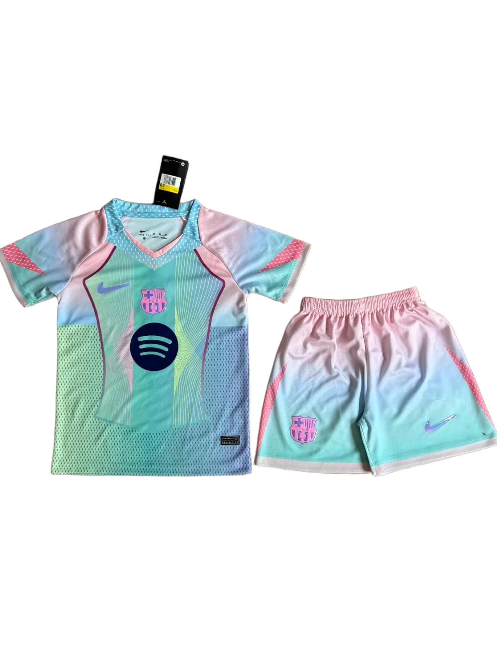 FC Barcelona 2025/26 Speciaal tenue Blauw Kinderset