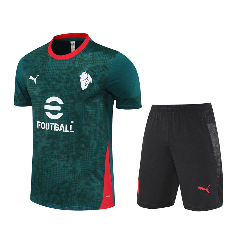 AC Milan 2025/26 trainingsset groen