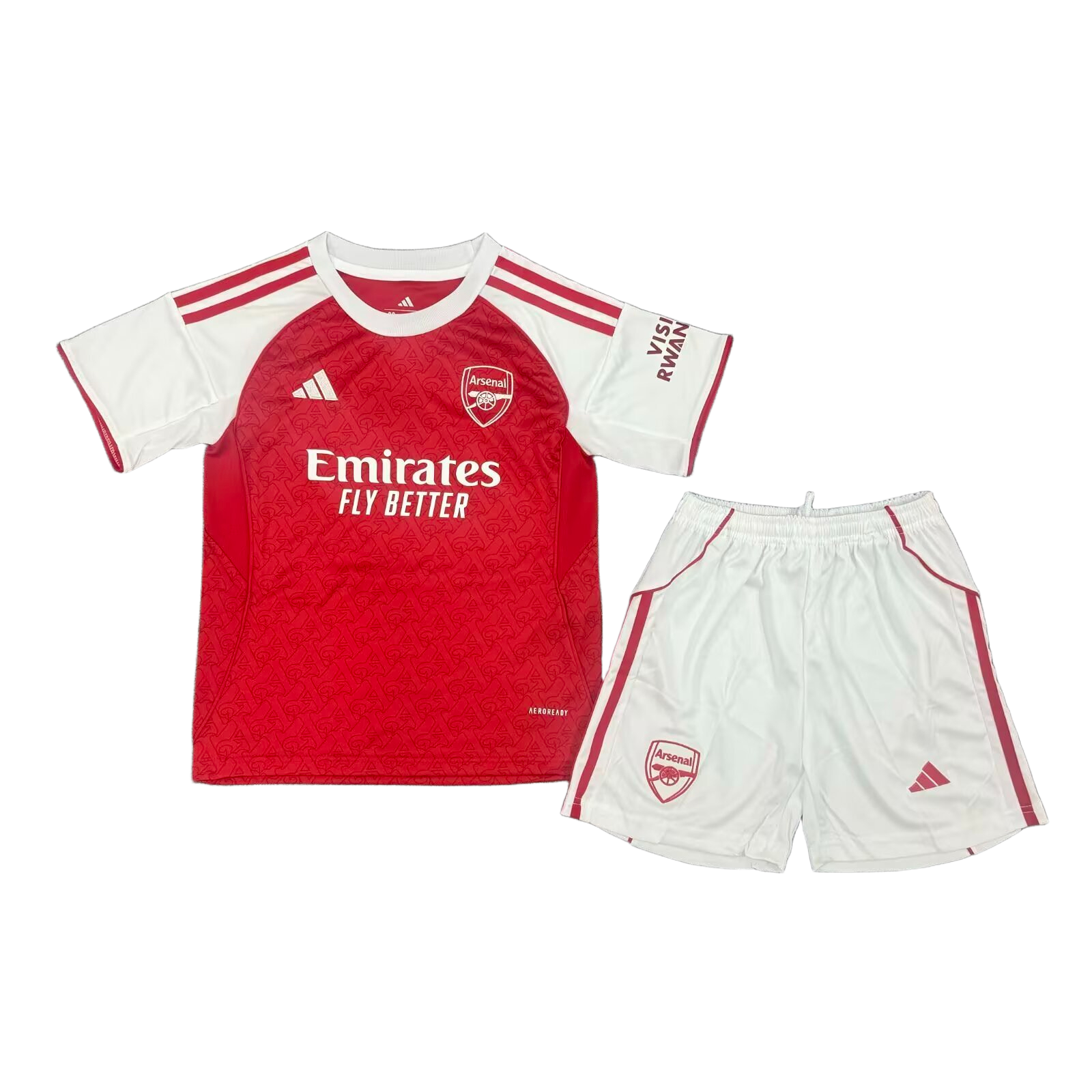 Arsenal thuistenue 2025/26 kinderset