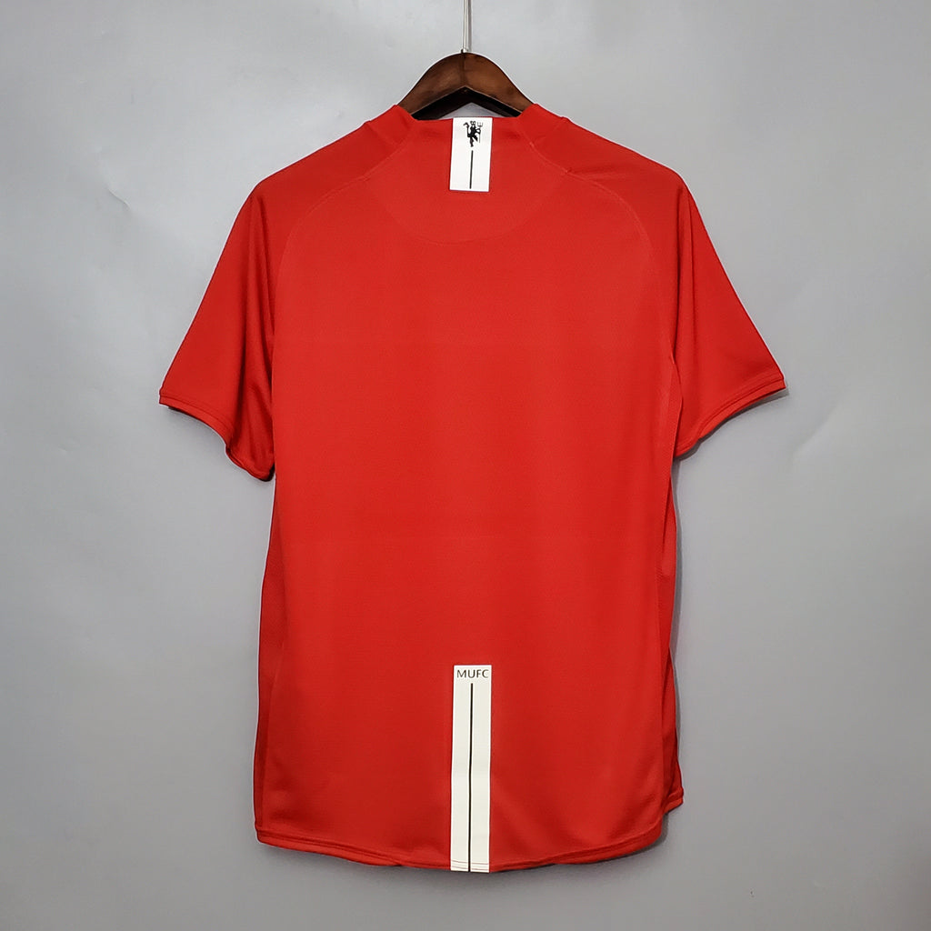 Manchester United 2007/08 Retro Home Kit UCL