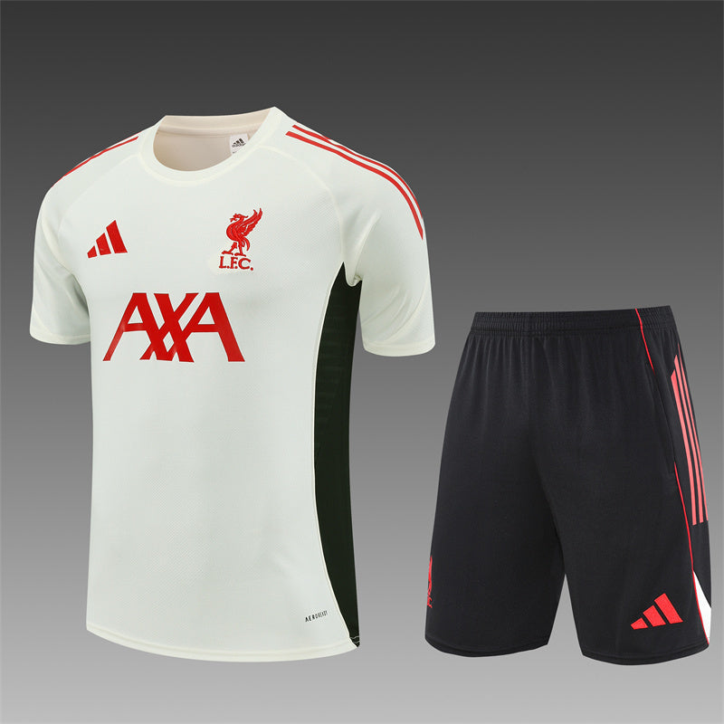 Liverpool 2025/26 Training Set Creme
