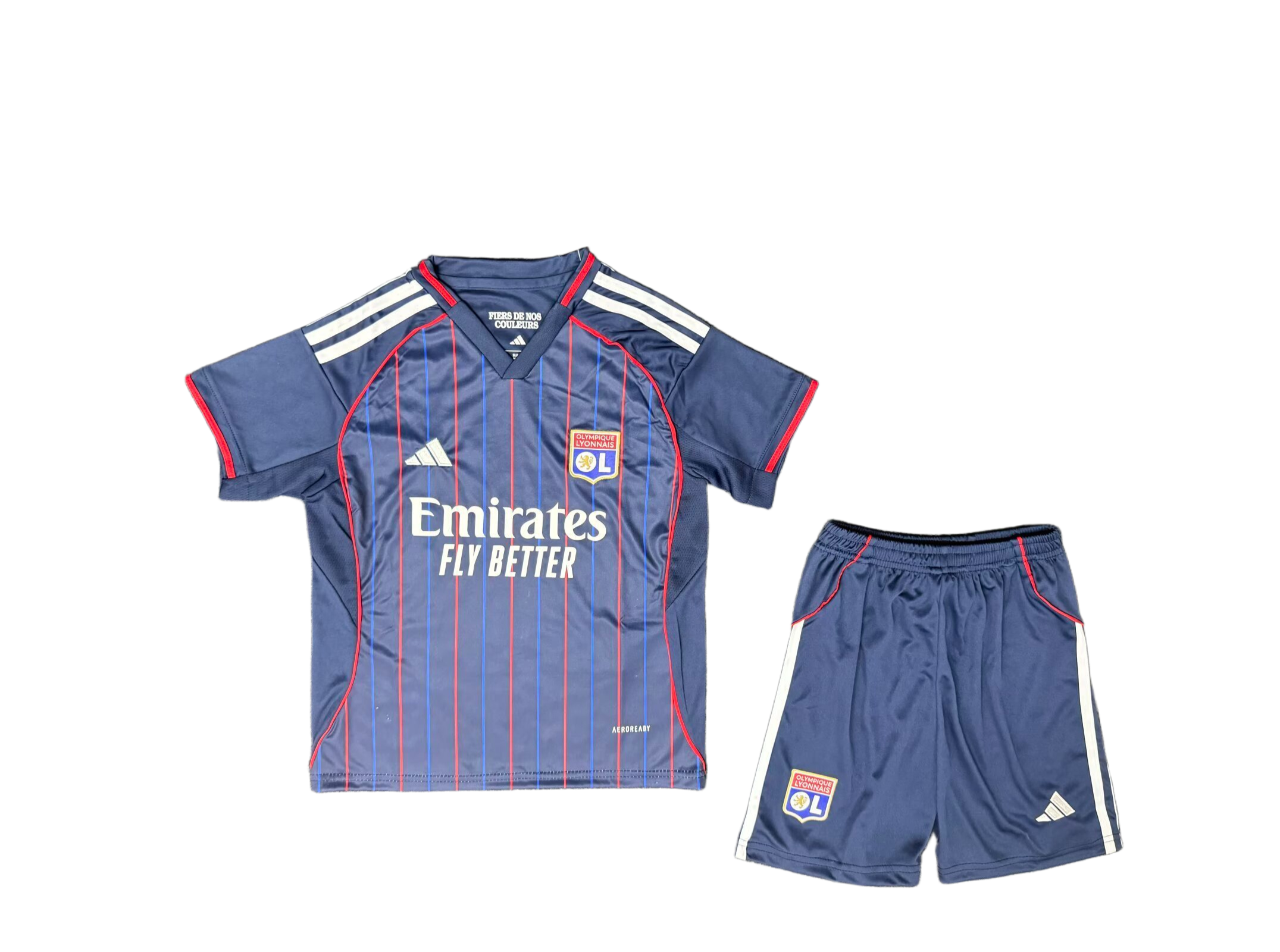Olympique Lyonnais 2025/26 uittenue kinderset 