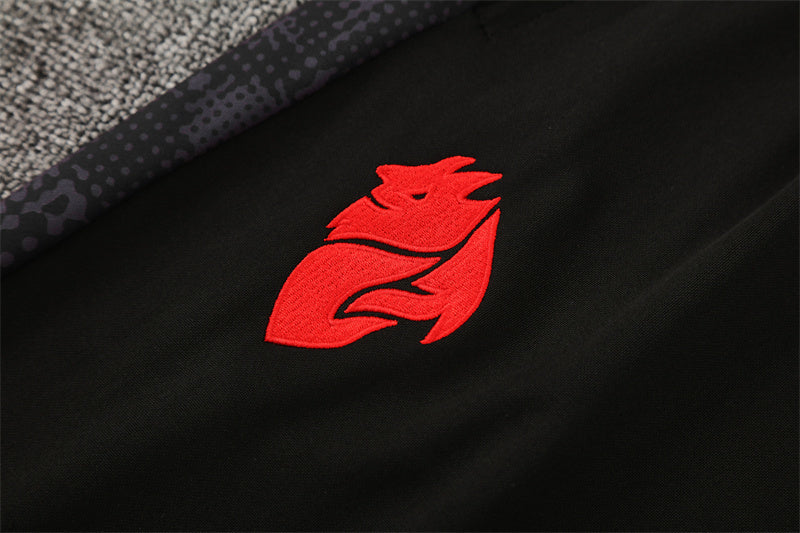 AC Milan trainingspak 2025/26 groen met 1/4 rits