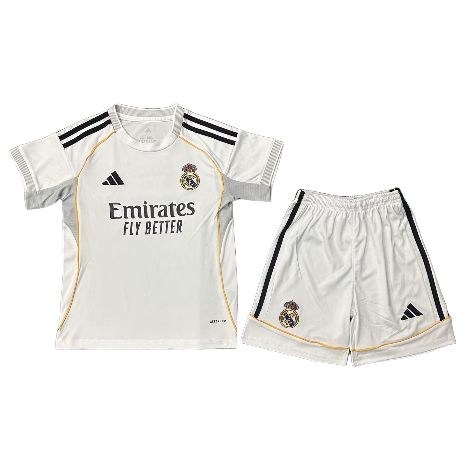 Real Madrid thuistenue 2025/26 kinderset