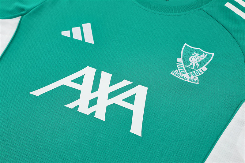 Liverpool trainingsset 2025/26 groen