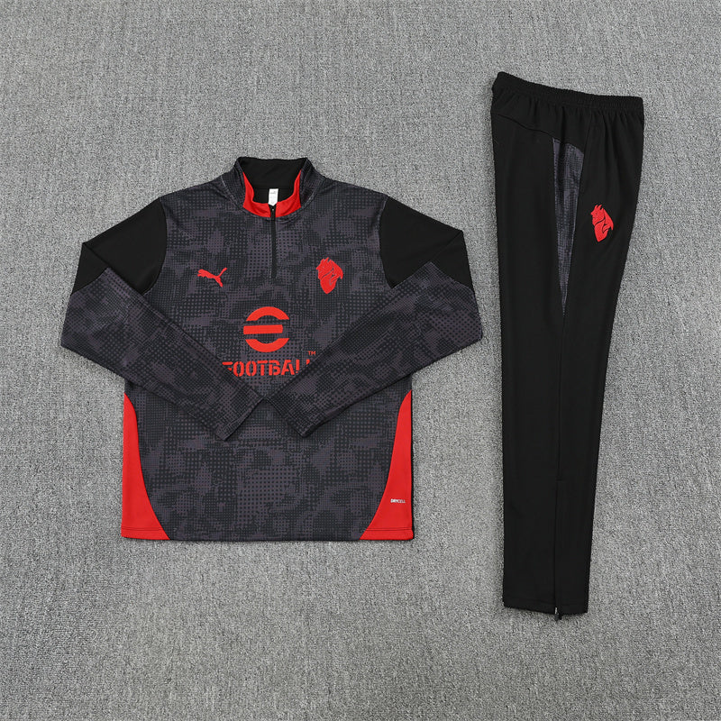 AC Milan 2025/26 Tracksuit Black
