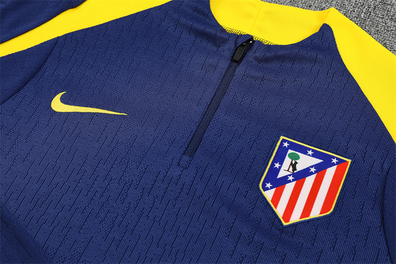 Atlético Madrid 2025/26 Tracksuit Blue 1/4 Zip