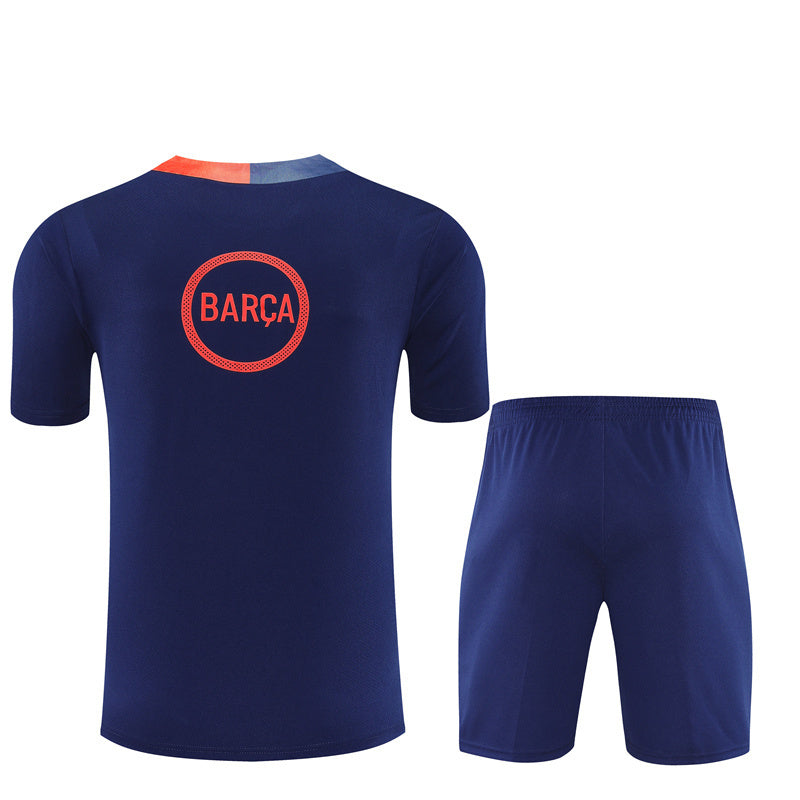 FC Barcelona trainingsset 2025/26 blauw-oranje