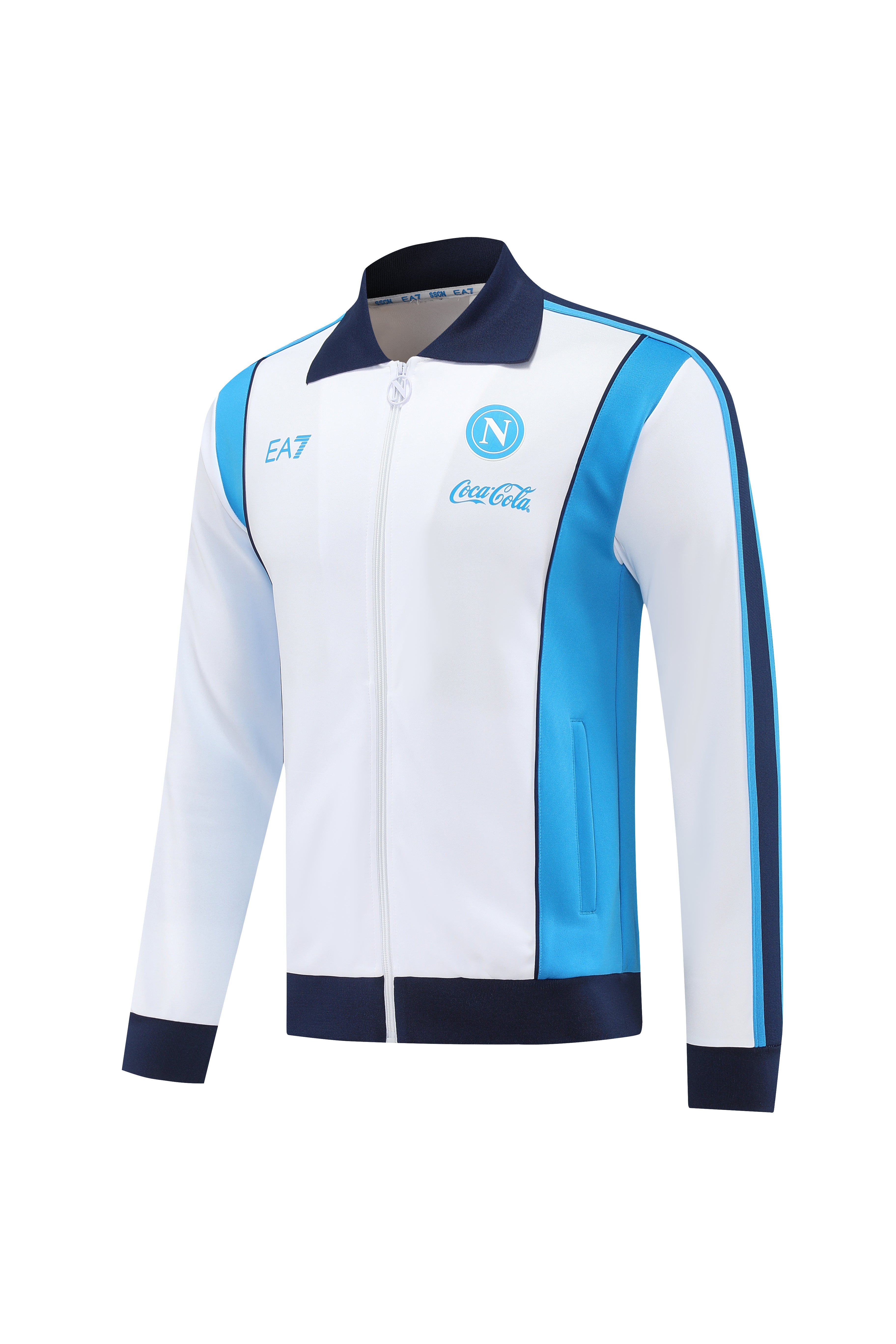 SSC Napoli 2025/26 Tracksuit Poly White