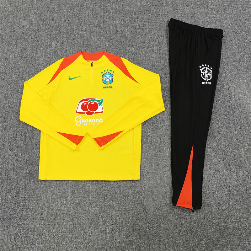 Brazil 2025/26 Tracksuit Yellow