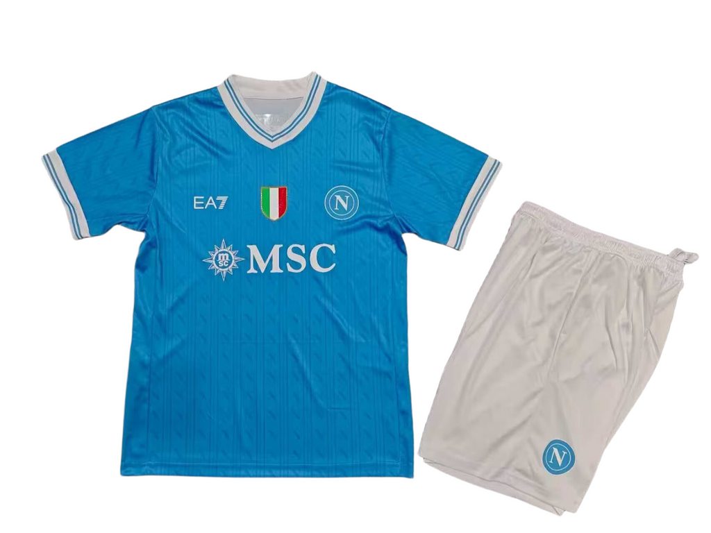 SSC Napoli 2025/26 Thuistenue Kinderset 