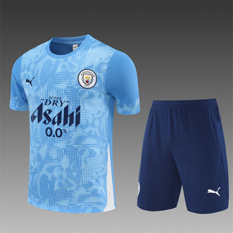 Manchester City 2025/26 Training Set Blue