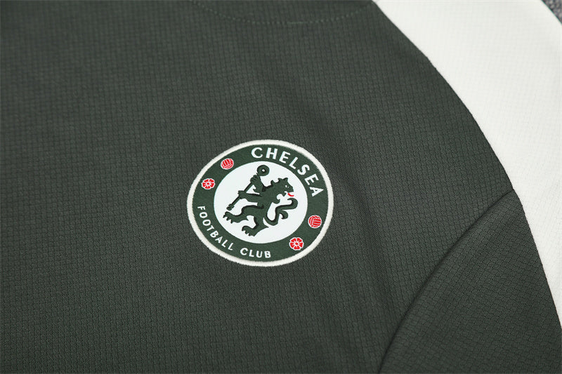 Chelsea trainingsset 2025/26 grijs