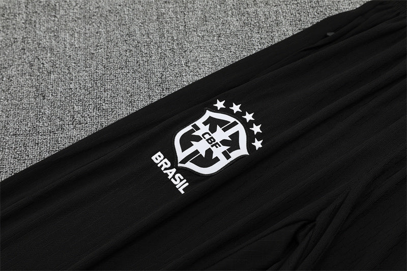 Brazil 2025/26 Tracksuit Yellow 1/4 Zip