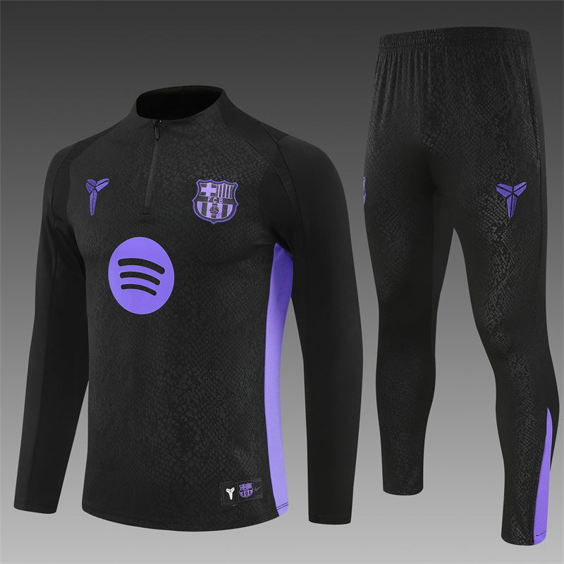 FC Barcelona x Mamba 2025/26 Tracksuit Black