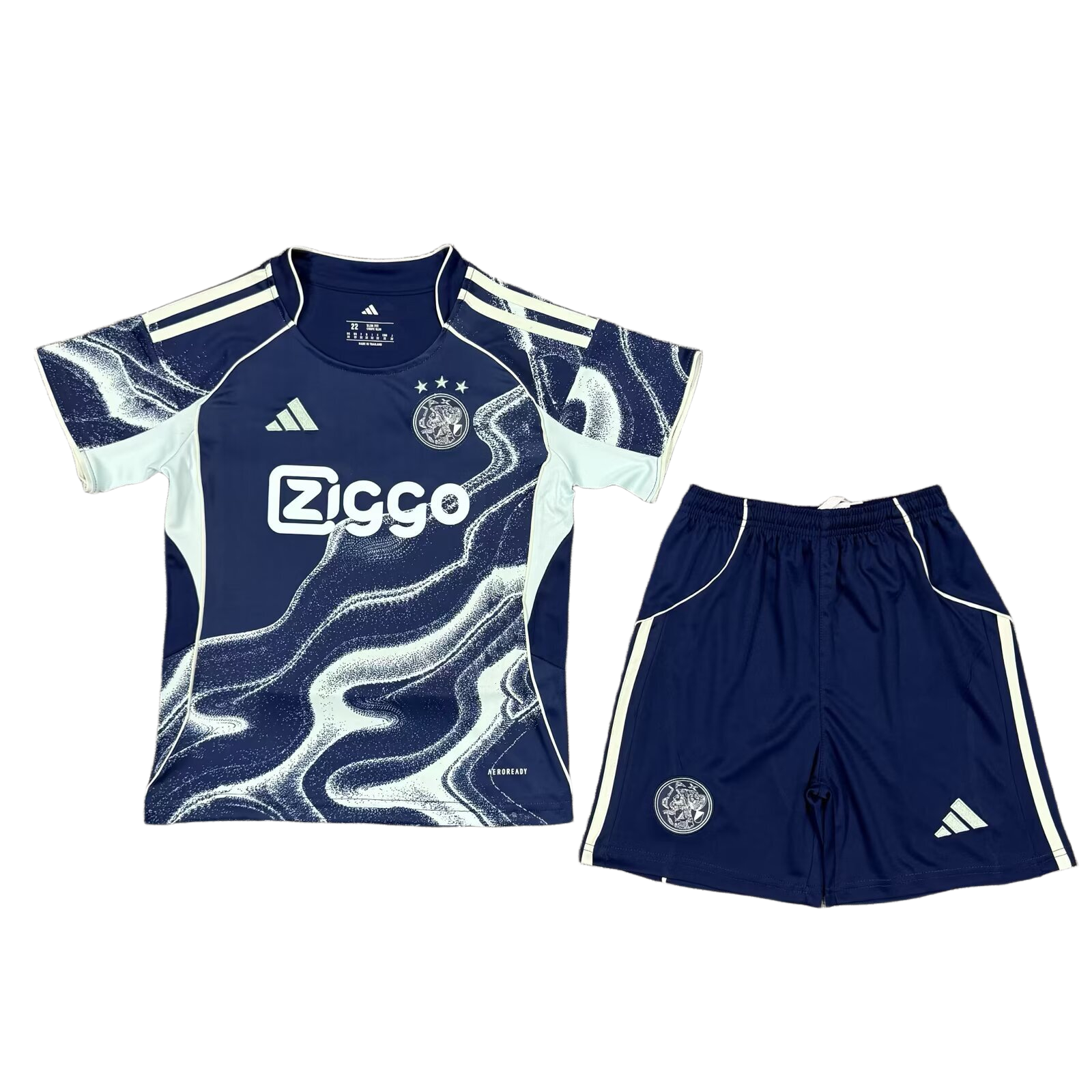 Ajax Amsterdam 2025/26 Uitshirt Kinderset 