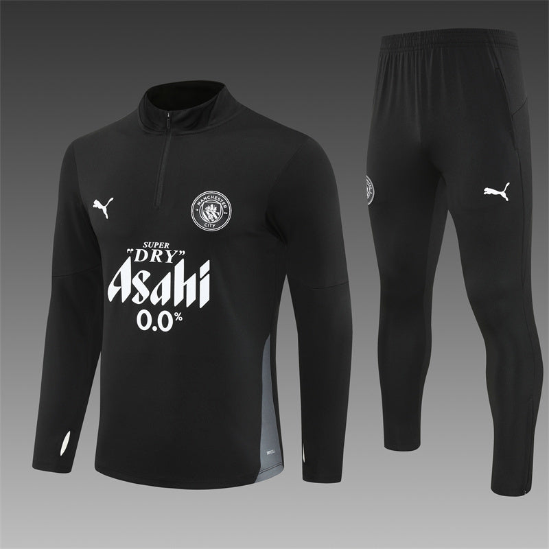 Manchester City 2025/26 Tracksuit Black