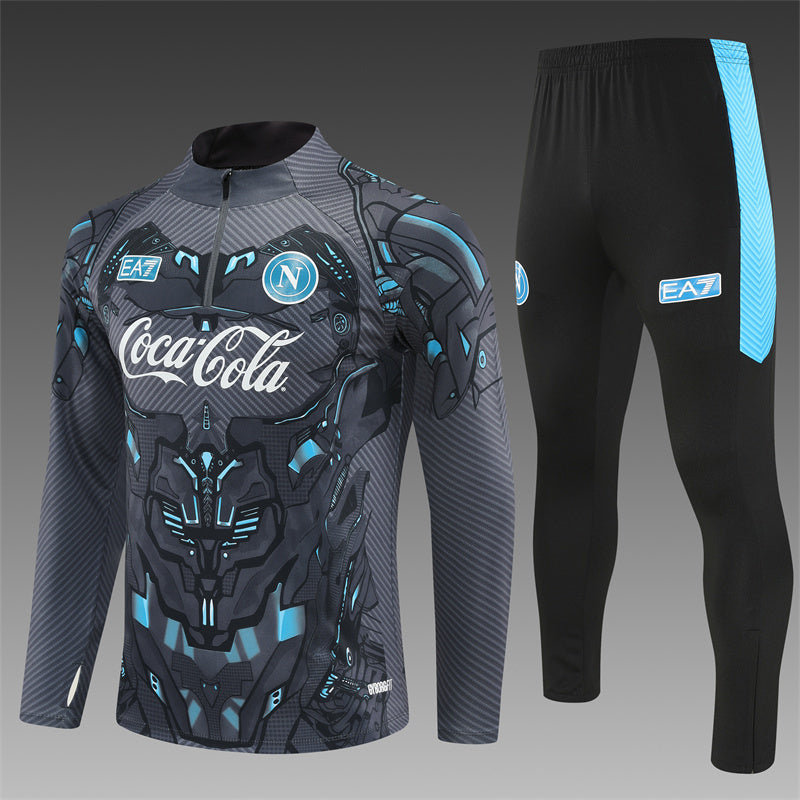 SSC Napoli 2025/26 Tracksuit Grey