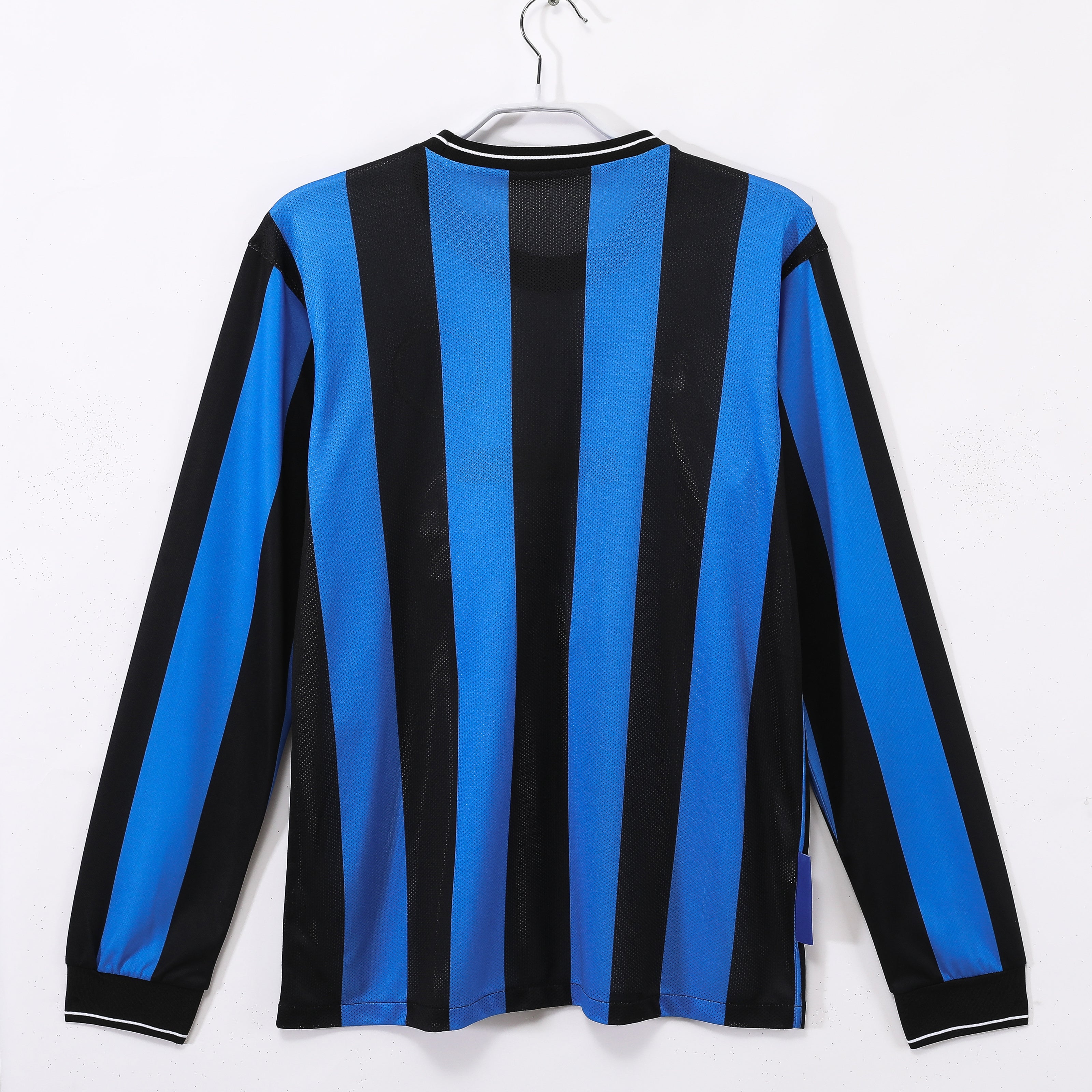 Inter Milan 2009/10 Retro Thuisshirt UCL long sleeve