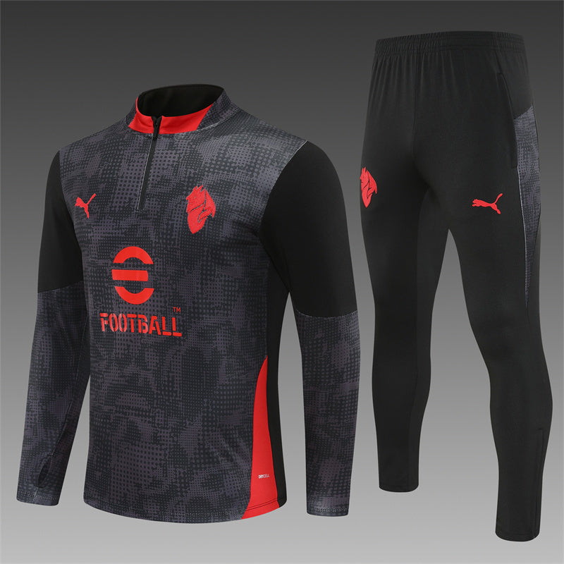 AC Milan 2025/26 Tracksuit Black