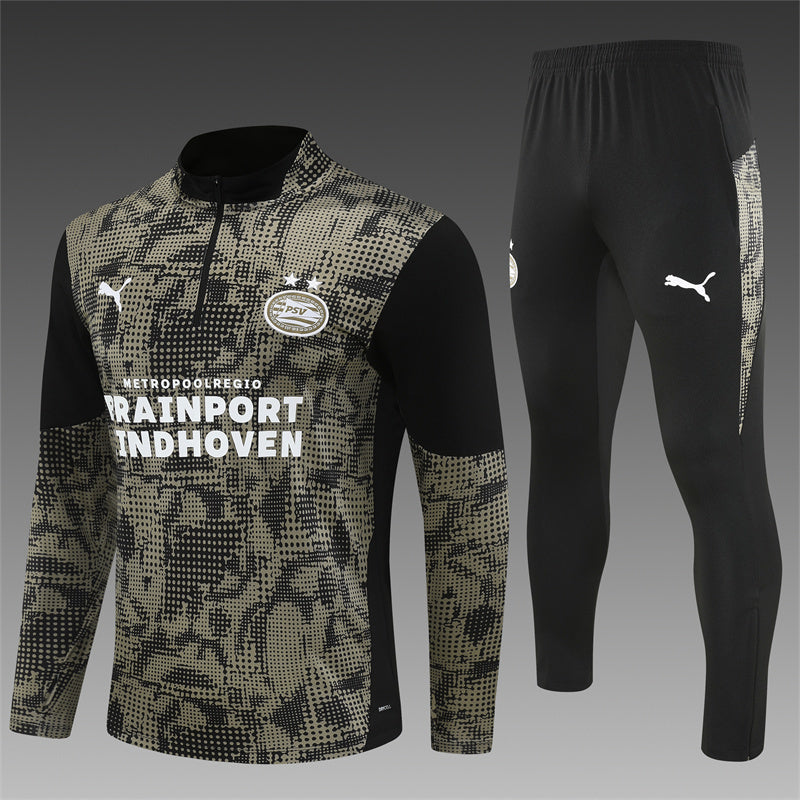 PSV Eindhoven 2025/26 Tracksuit Dark Grey