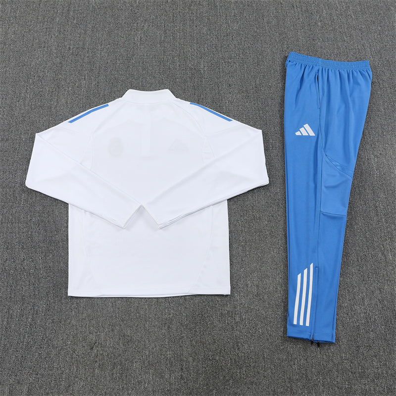 Real Madrid 2025/26 Tracksuit White