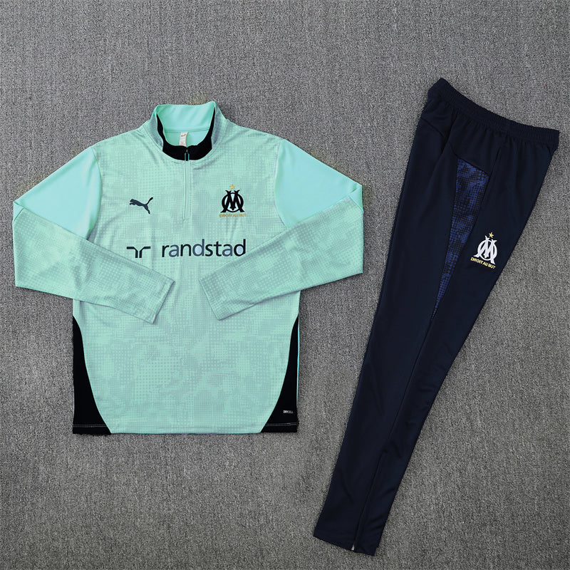 Olymique Marseille 2025/26 Tracksuit Baby Blue