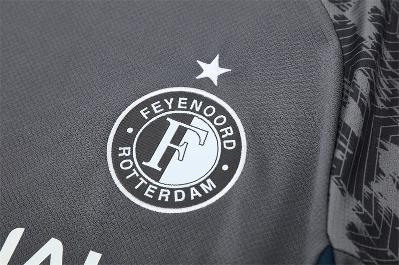 Feyenoord 2025/26 trainingsset grijs