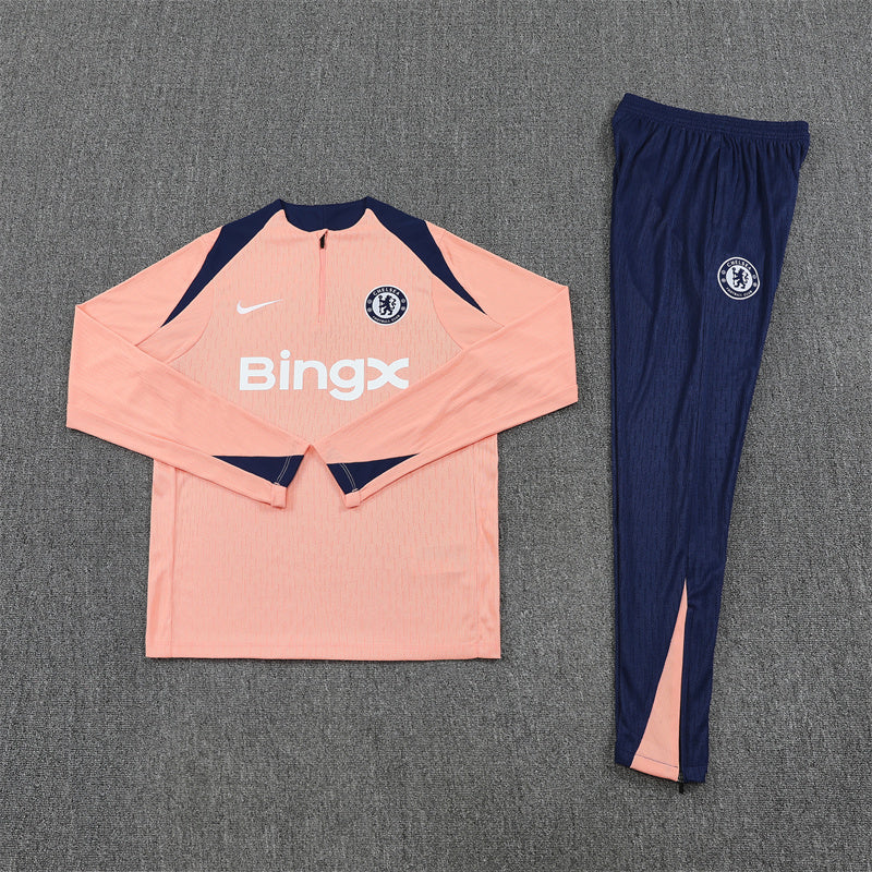 Chelsea 2025/26 Tracksuit Baby Pink