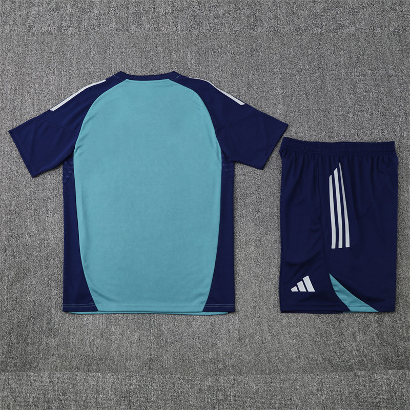 Arsenal trainingsset 2025/26 blauw